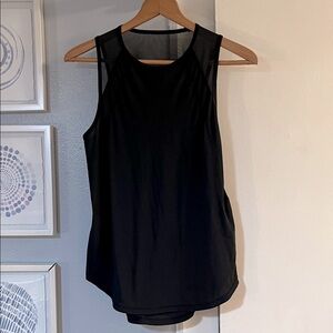 Lululemon Sculpt Tank Top Size 6 Black